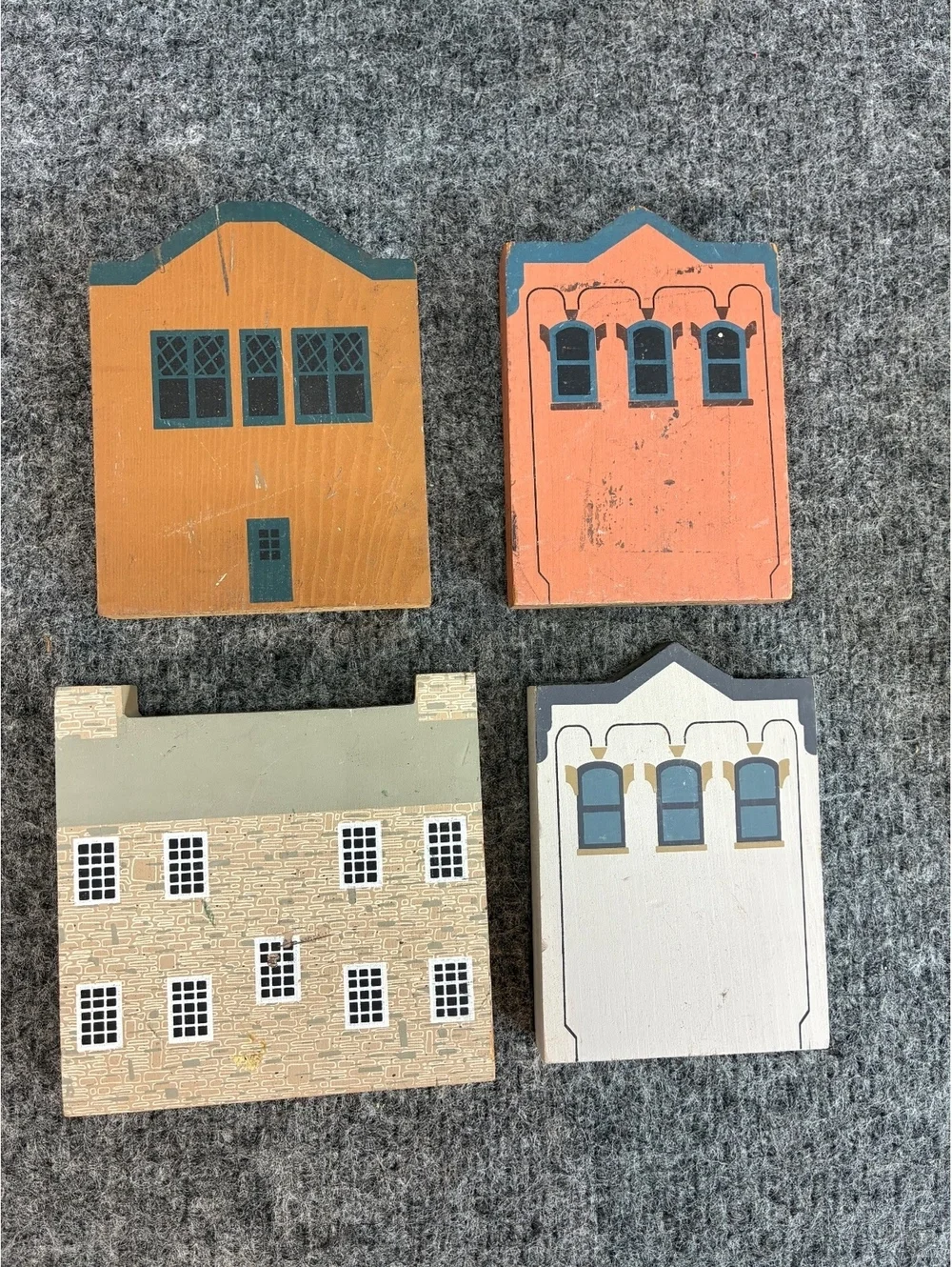 1980s Cats Meow Building Lot Congruity Tavern Architect Tailor Jeweler #2